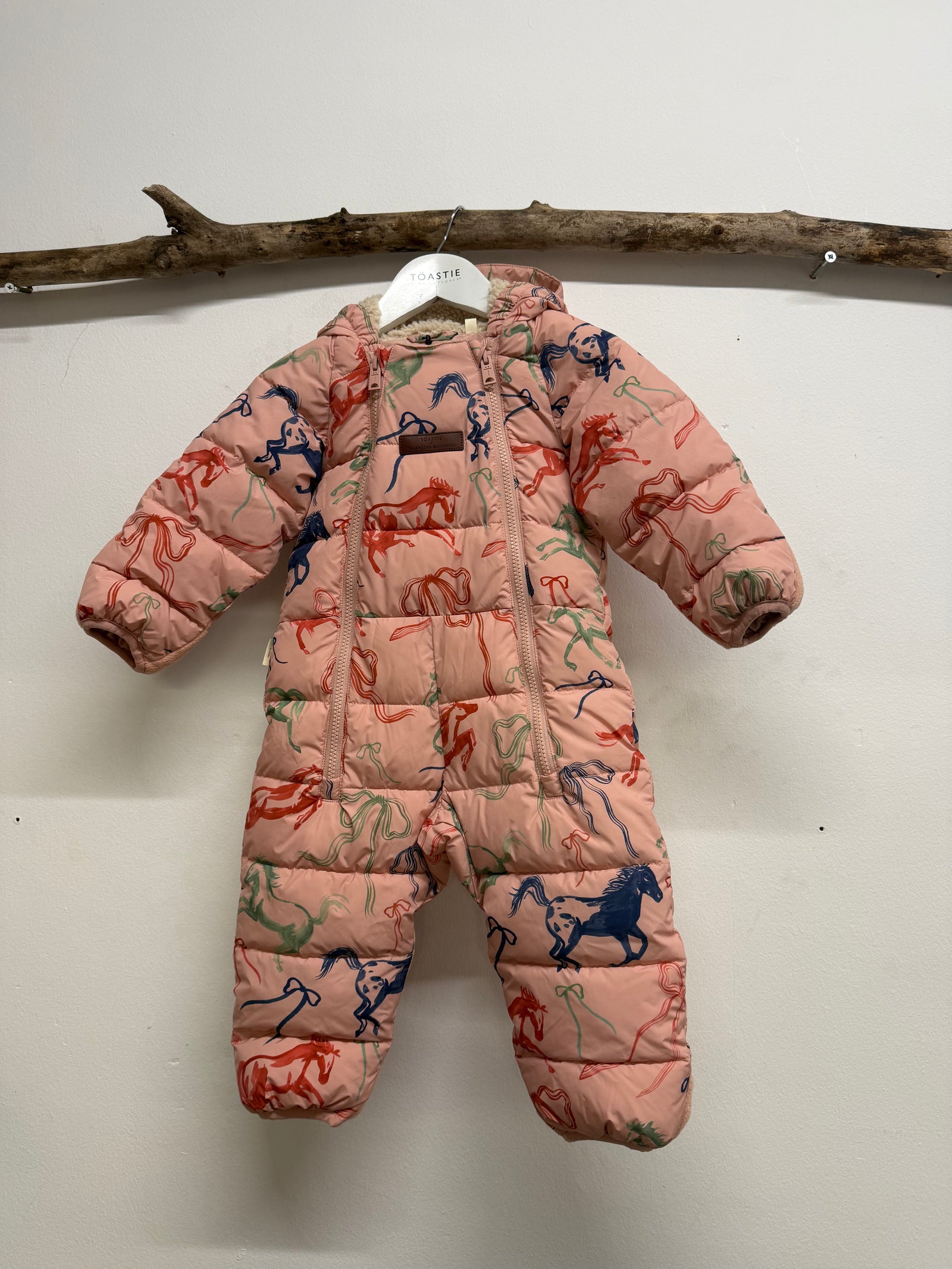 PRELOVED Cloud Onesie | Horses & Ribbons (18-24 M)