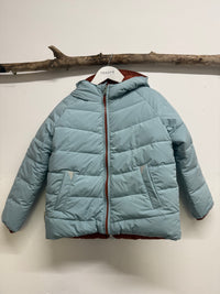 PRELOVED EcoReversible Puffer | Cloud Blue / Copper (5-6 YRS)