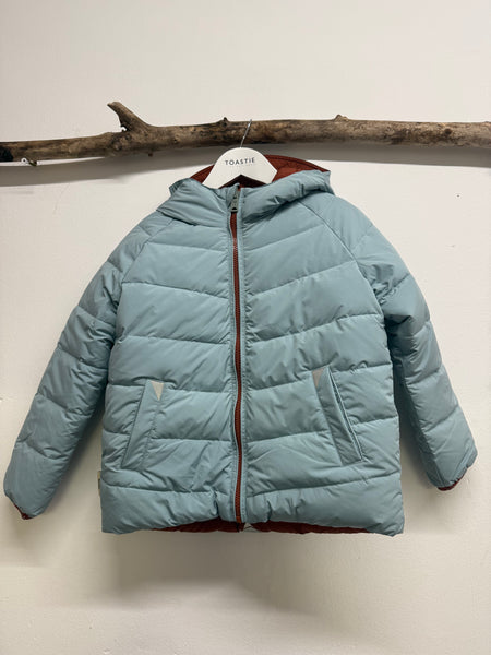 PRELOVED EcoReversible Puffer | Cloud Blue / Copper (5-6 YRS)