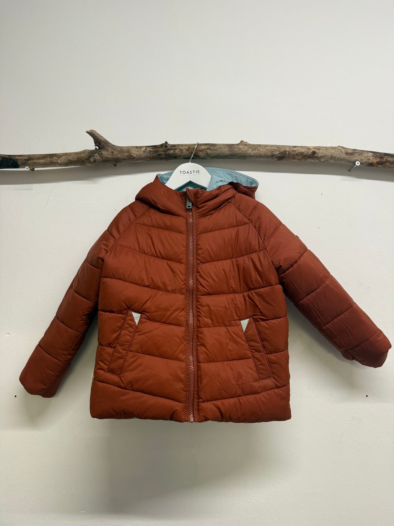 PRELOVED EcoReversible Puffer | Cloud Blue / Copper (5-6 YRS)