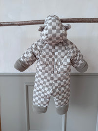 PRELOVED Cloud Onesie | Sage Checkerboard (2-3 YRS)
