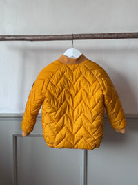 PRELOVED | OCHRE / PINK BOMBER JACKET (5-6 Yrs)