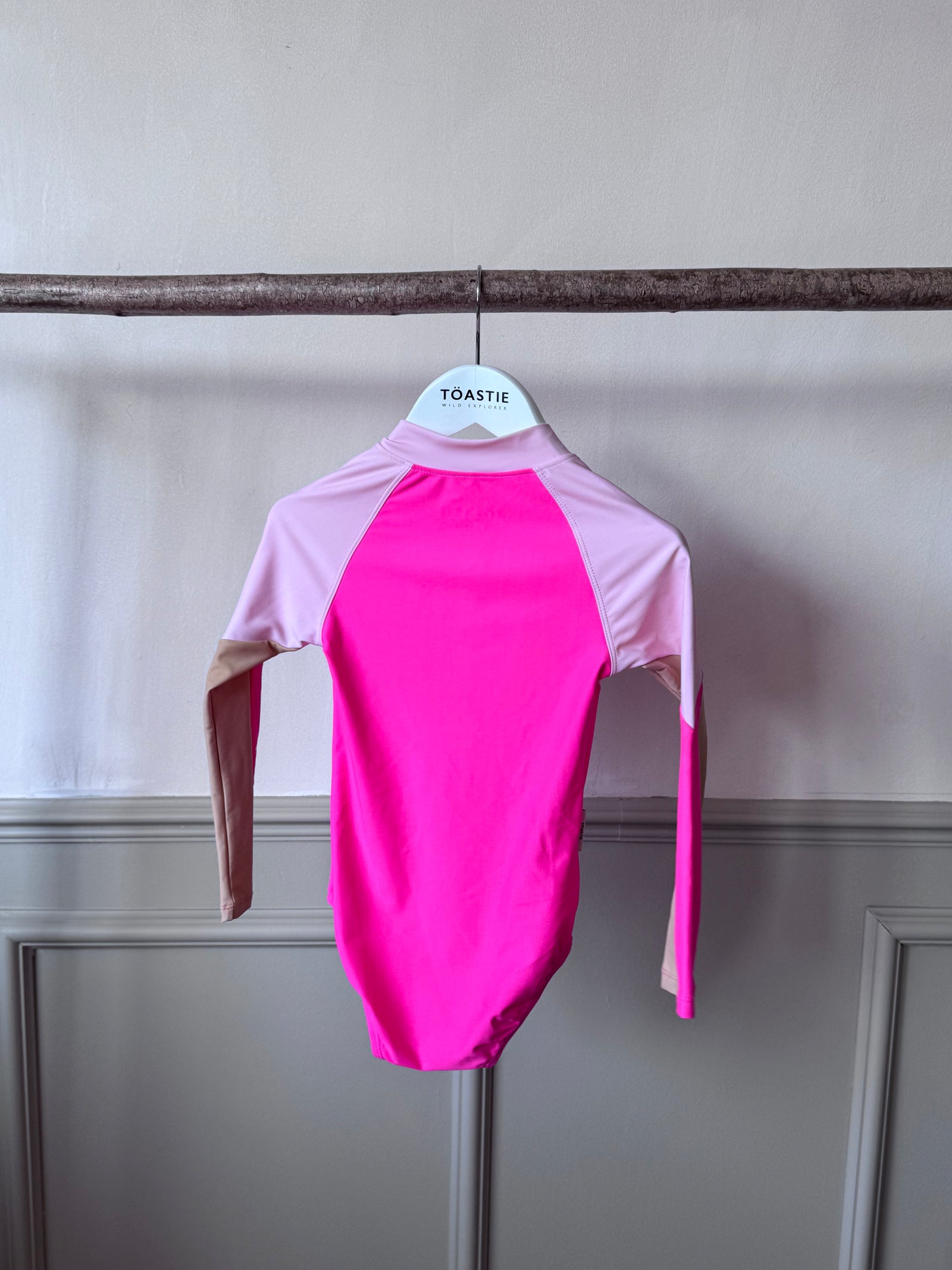 PRELOVED | UV Protector Swimsuit | Fizzy Pink (1-2 YRS)