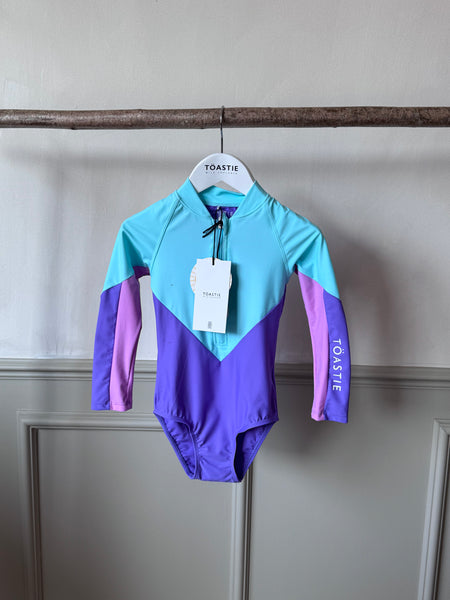 PRELOVED | UV Protector Swimsuit | Lavender (3-4 YRS)
