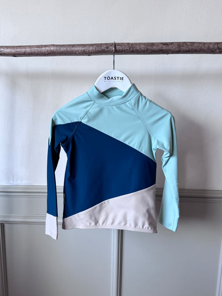 PRELOVED | UV Protector Swim Top | Palm Green (3-4 YRS)