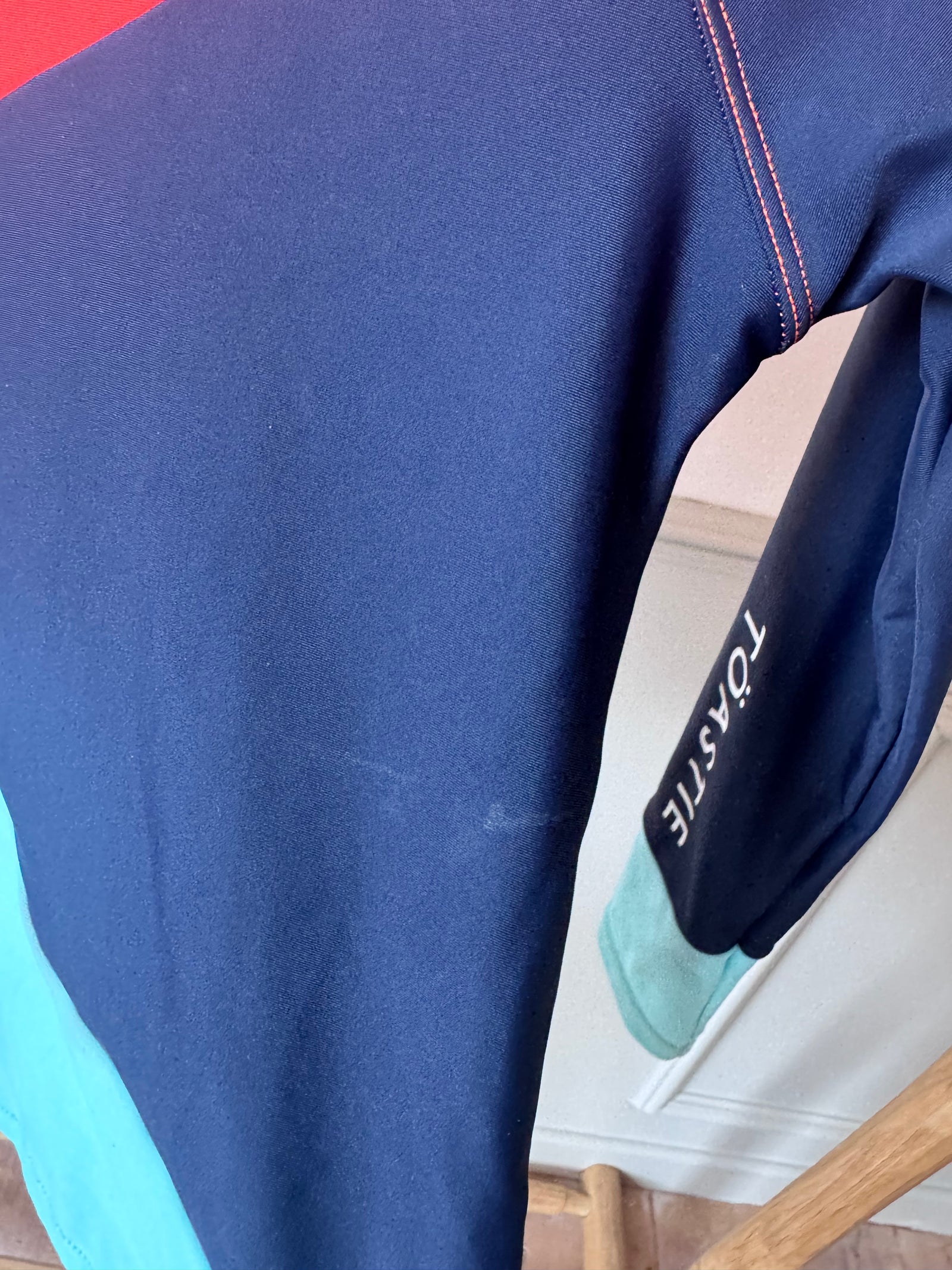 PRELOVED | UV Protector Swim Top | Sunset Orange (5-6 YRS)