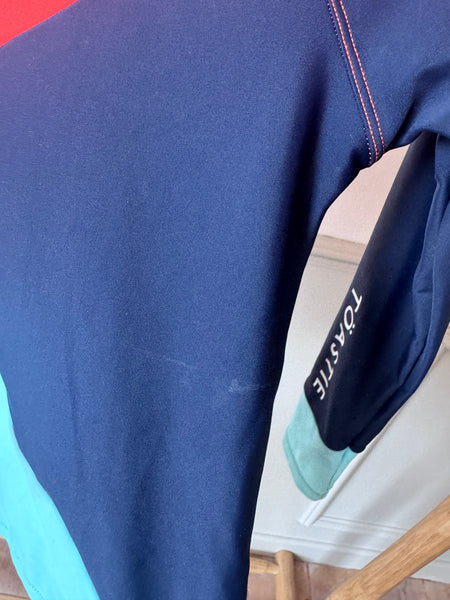 PRELOVED | UV Protector Swim Top | Sunset Orange (5-6 YRS)