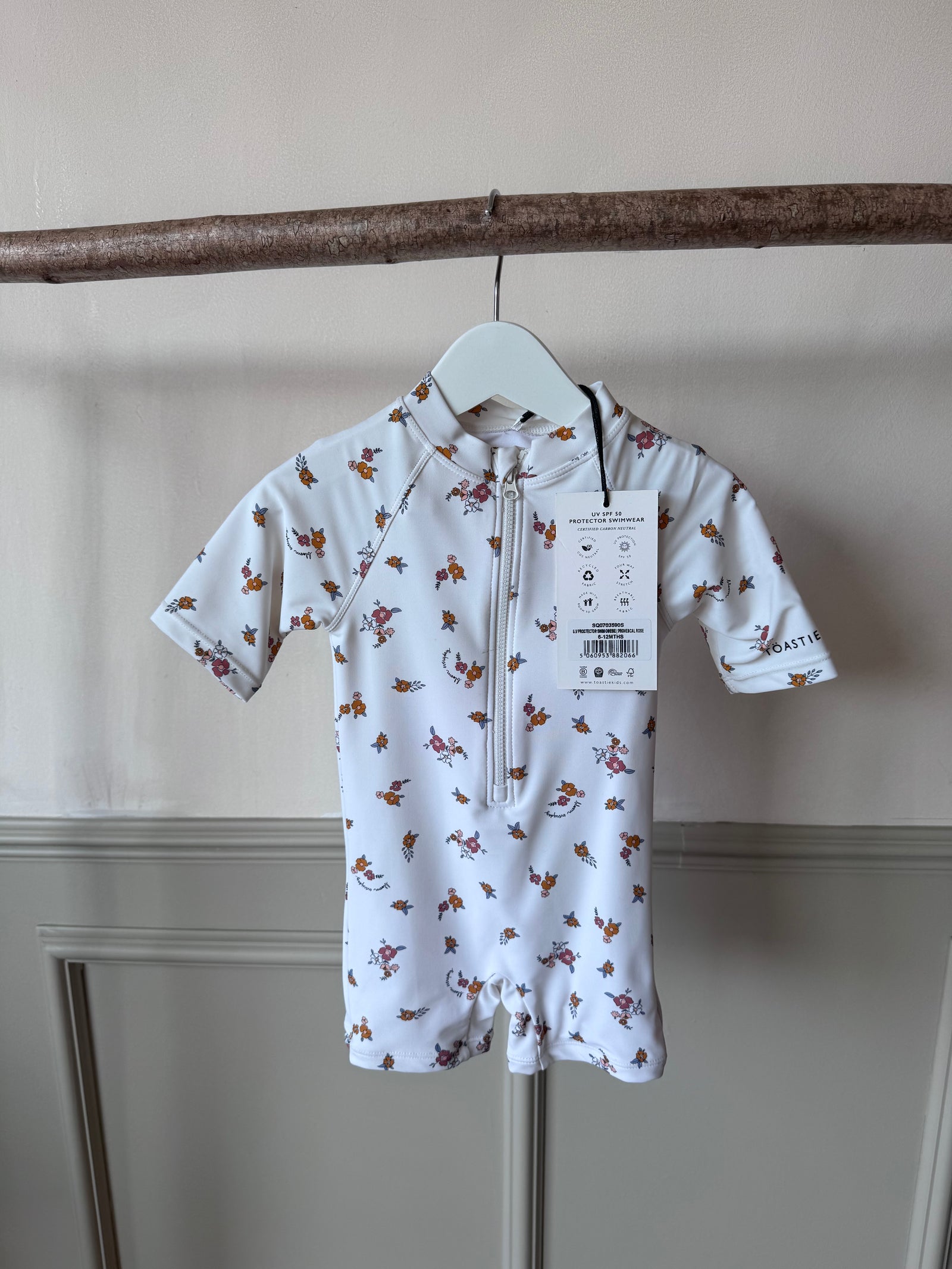 PRELOVED | UV Protector Baby Onesie | Floral (2-3 YRS)