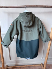 PRELOVED Weatherproof Robe | Olive (Age 6-8 YRS)