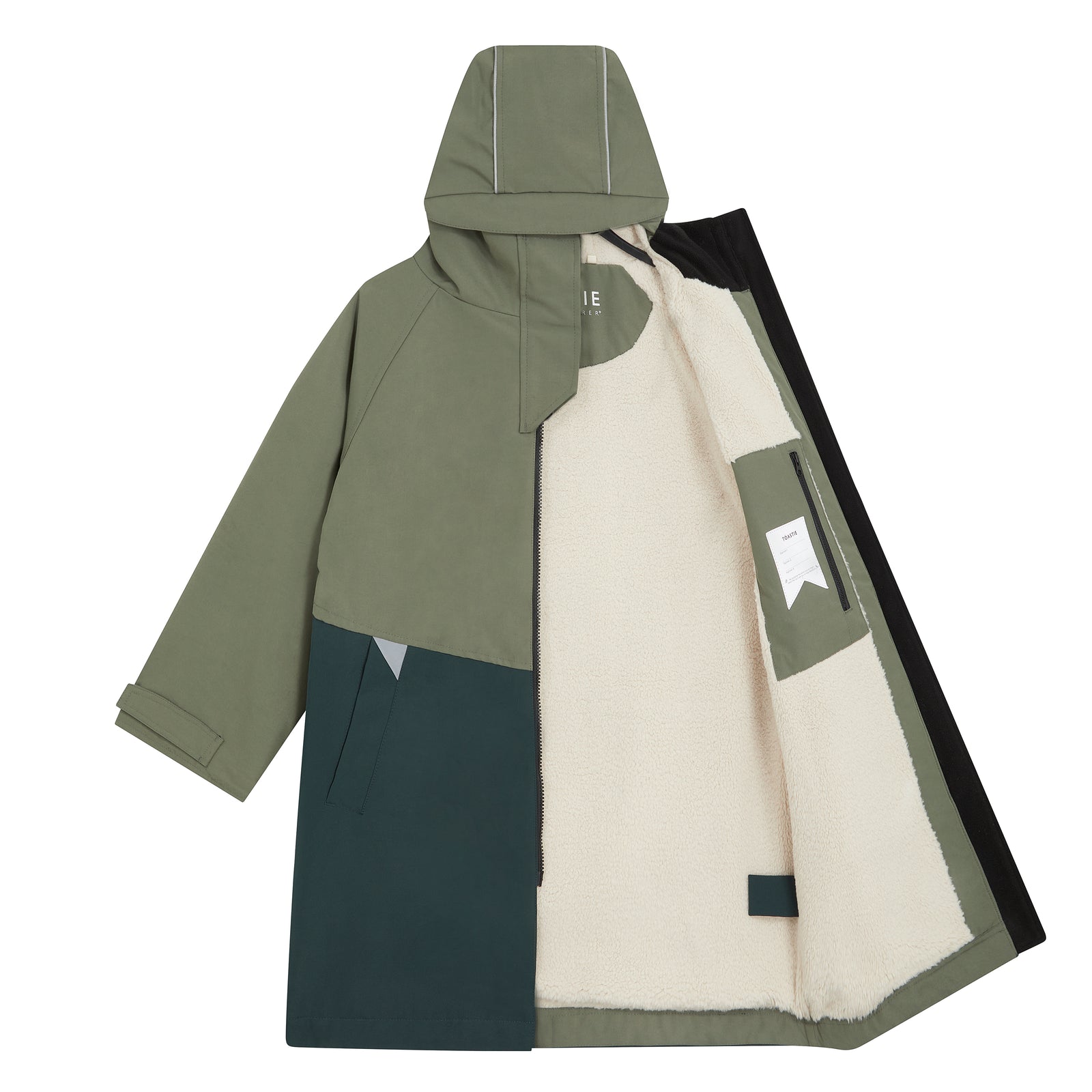 Adult Waterproof Changing Robe | Antique Olive