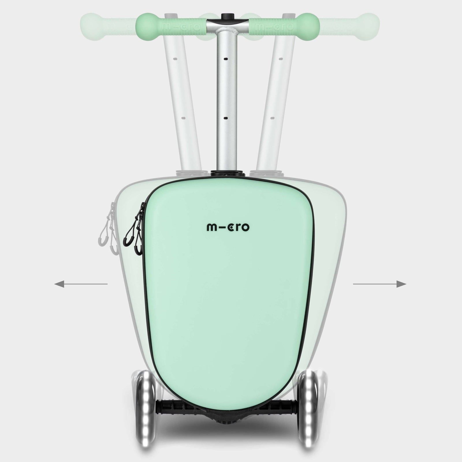Mini Micro LED Luggage: Mint