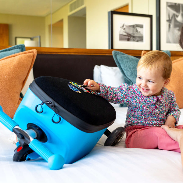 Mini Micro LED Luggage| Blue