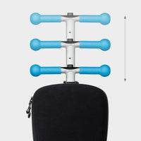 Mini Micro LED Luggage: Blue