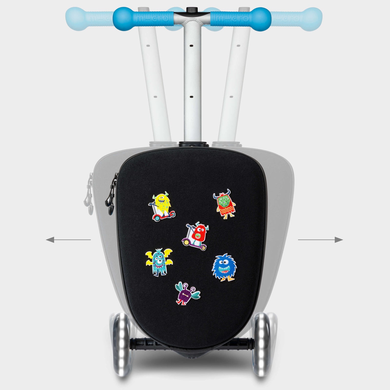 Mini Micro LED Luggage: Blue