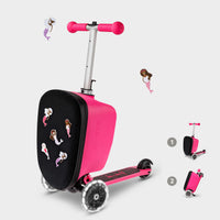 Mini Micro LED Luggage: Pink