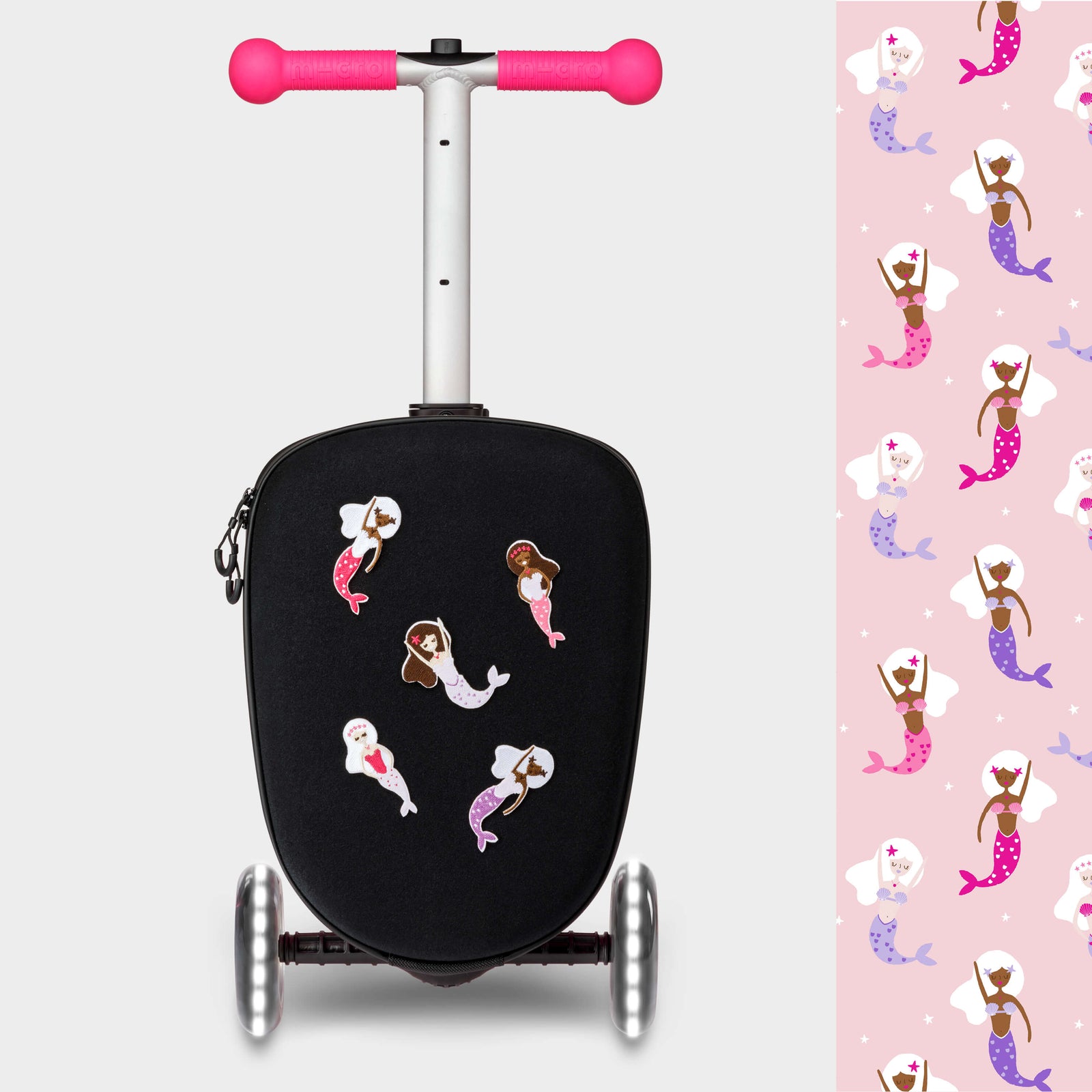 Mini Micro LED Luggage: Pink