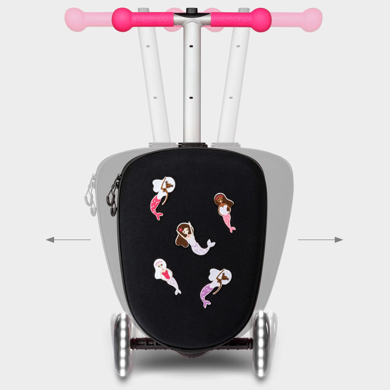 Mini Micro LED Luggage: Pink
