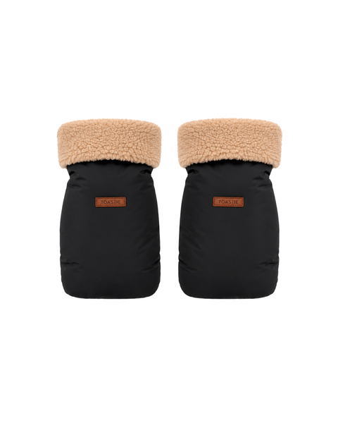 Pram Hand Warmers | Liquorice Black
