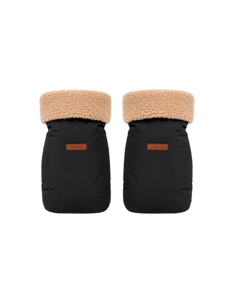 Pram Hand Warmers | Liquorice Black