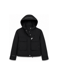 Girls Waterproof Cagoule | Liquorice Black