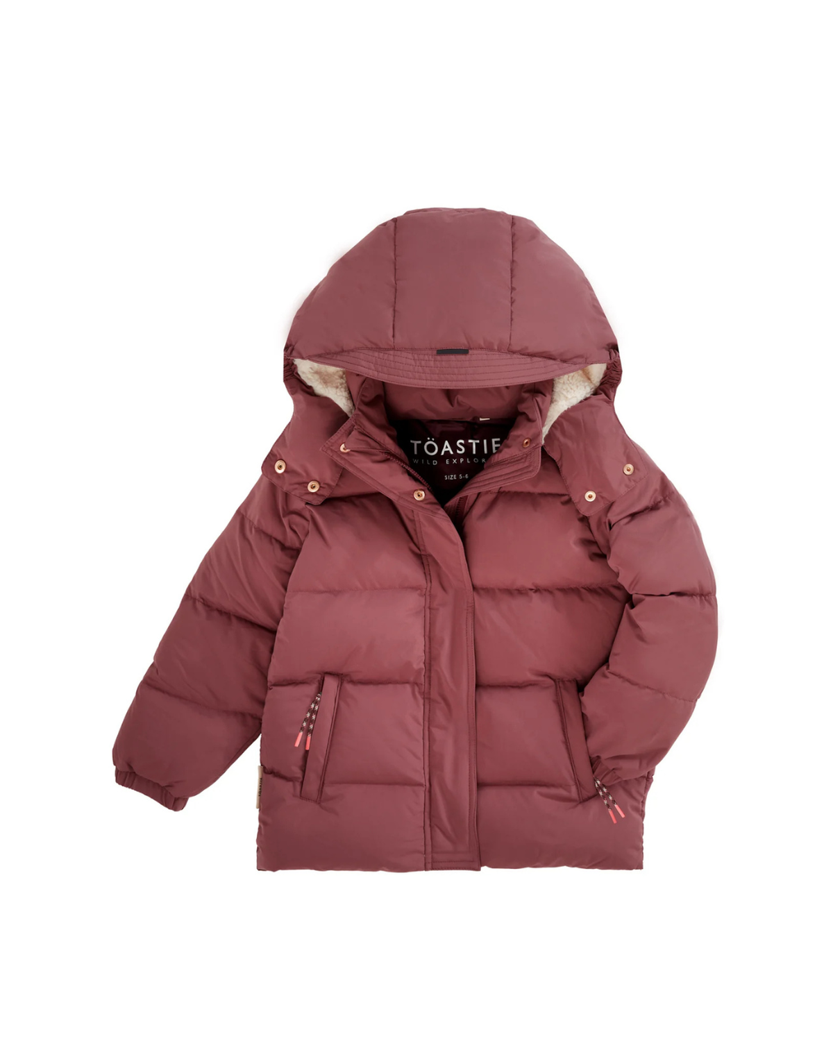Wïld Lunar Puffer Jacket | Berry