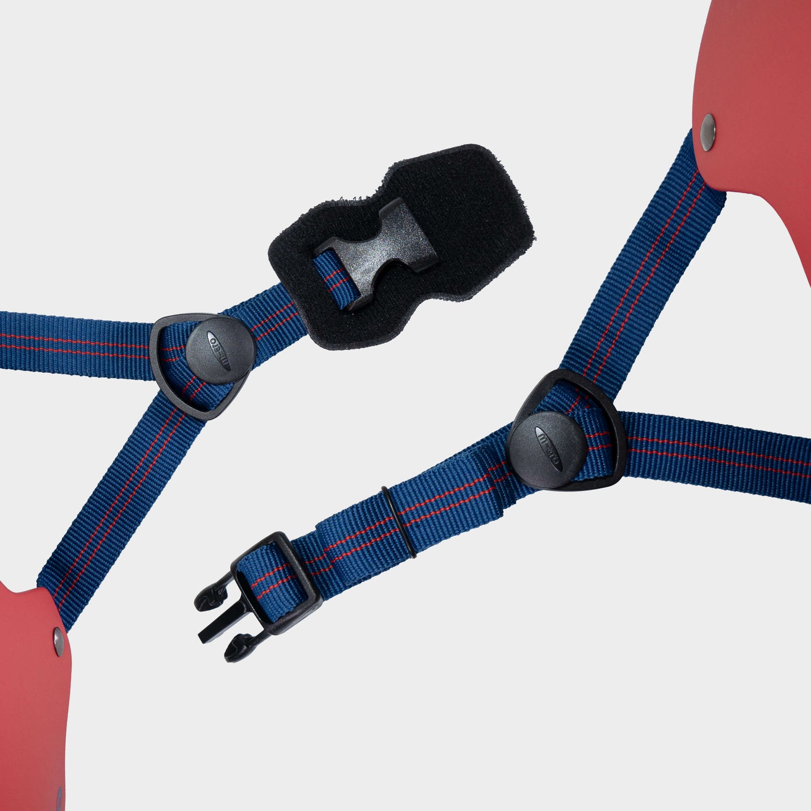 Plain Helmet for Bikes and Scooters: Red