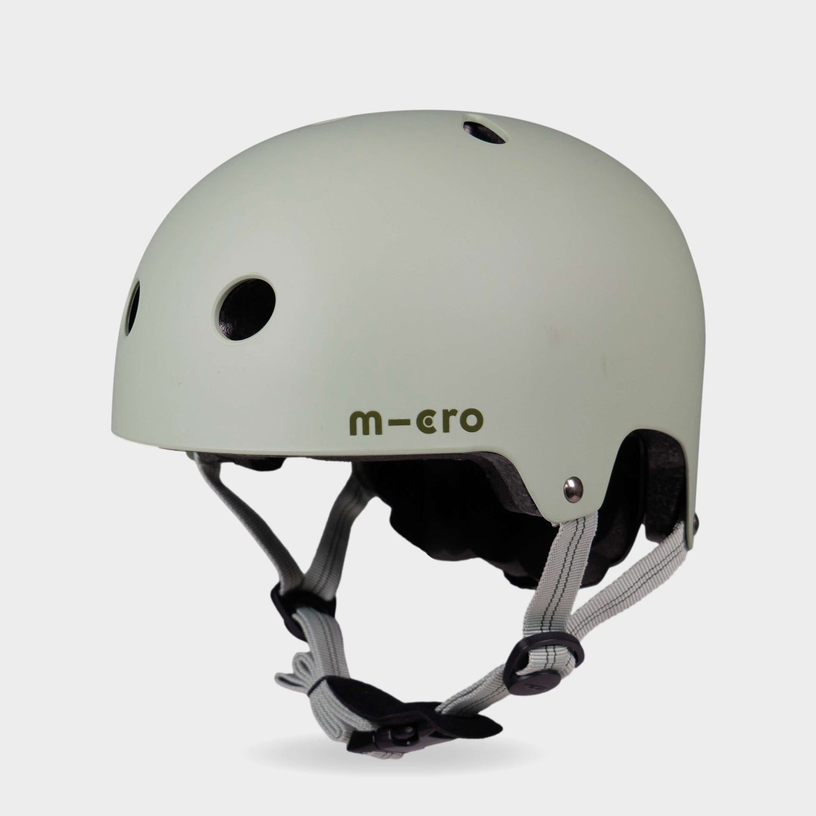 Plain Helmet for Bike and Scooters: Sage Green