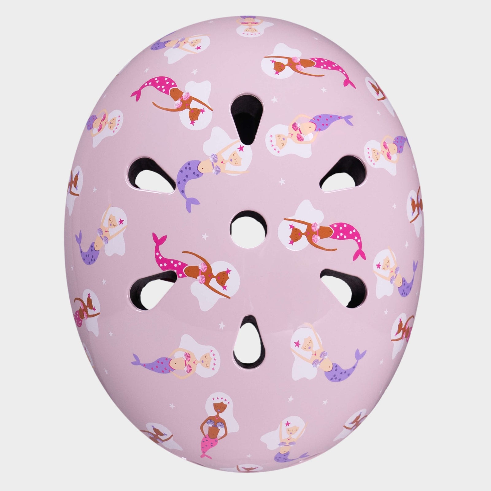 Printed Helmets for Bikes and Scooters: Mermaid