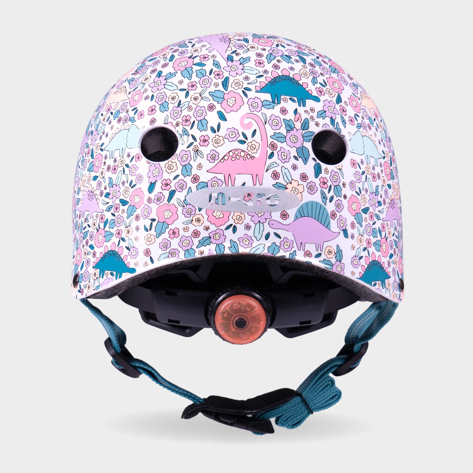 Printed Helmet For Bike and Scooters | Flora-Saur