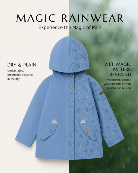 Waterproof Raincoat | Rain Blue