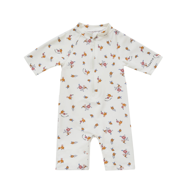 UV Protector Swim Onesie | Provencal Rose