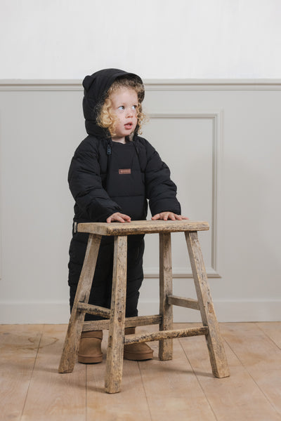 Cloud Onesie Snowsuit | Liquorice Black