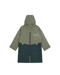 Kids Waterproof Changing Robe | Antique Olive