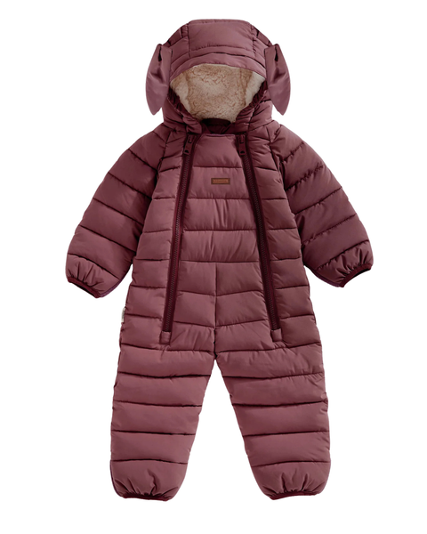 Cloud Onesie Snowsuit | Berry