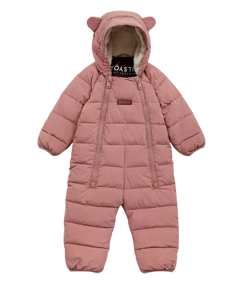 Cloud Onesie Snowsuit | Damask Pink