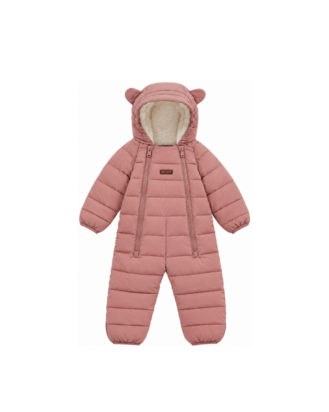 Cloud Onesie Snowsuit | Damask Pink