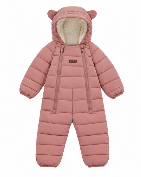 Cloud Onesie Snowsuit | Damask Pink