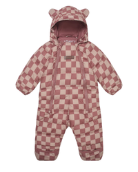 Cloud Onesie Snowsuit | Pink Micro Cord