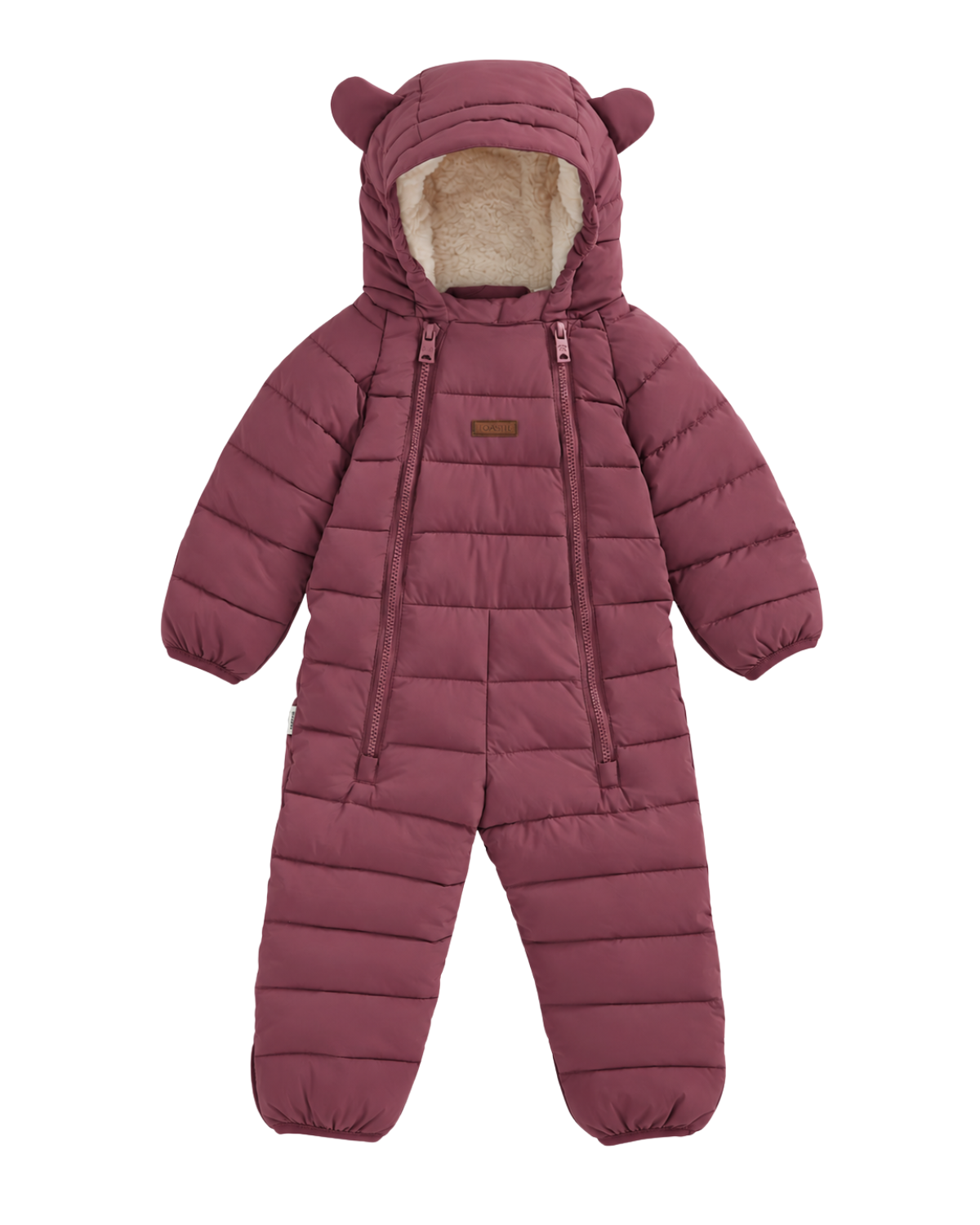Cloud Onesie Snowsuit | Berry Pink