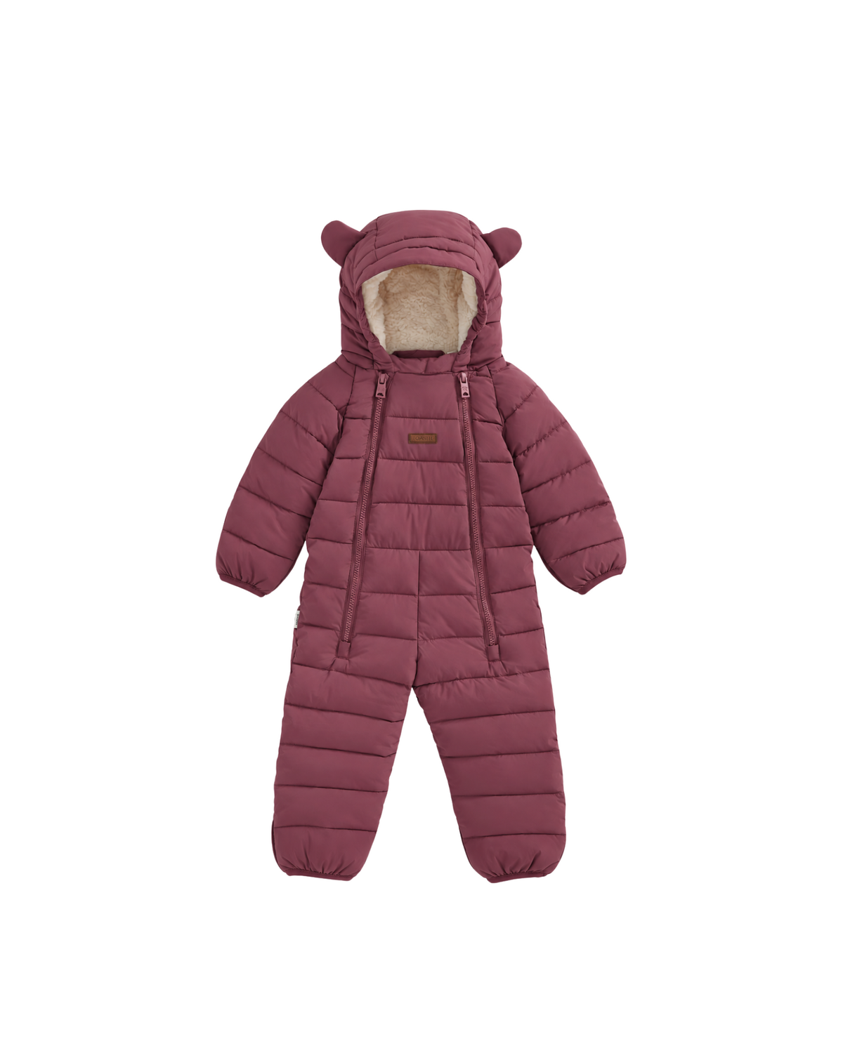 Cloud Onesie Snowsuit | Berry Pink