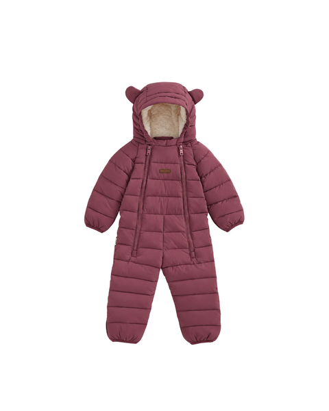 Cloud Onesie Snowsuit | Berry Pink