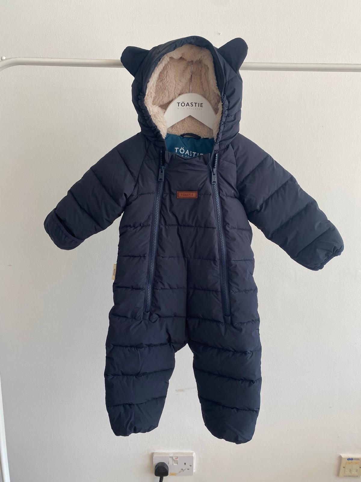PRELOVED | Cloud Onesie, Navy (0-6 M)