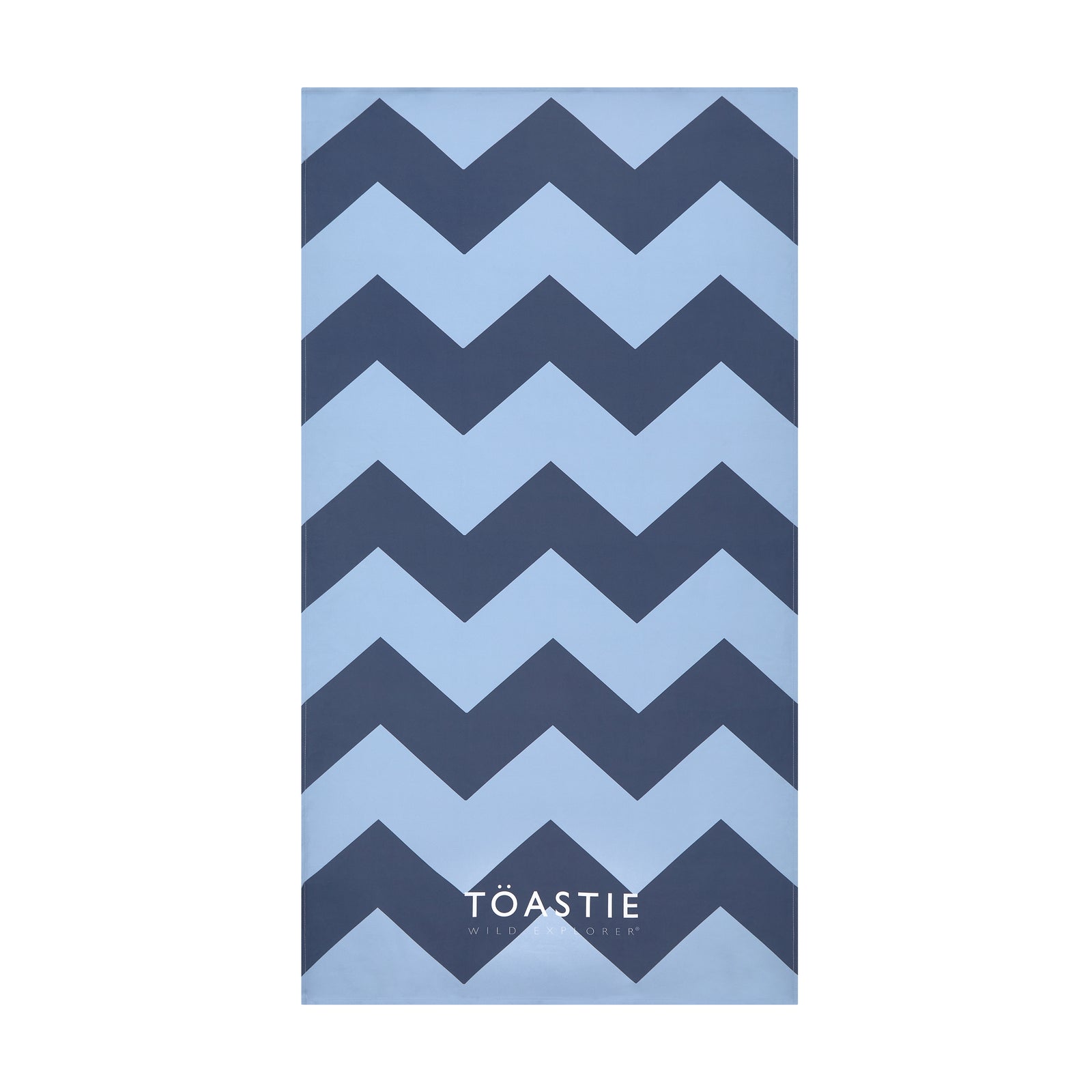 blue microfibre kids towel