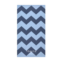 blue microfibre kids towel