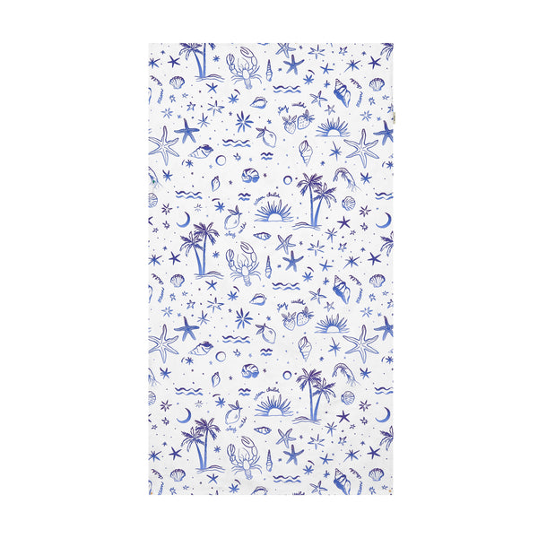 Printed Microfibre Towel | Jewels of the Sea