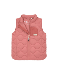 Modular Padded Gilet | Rose Pink