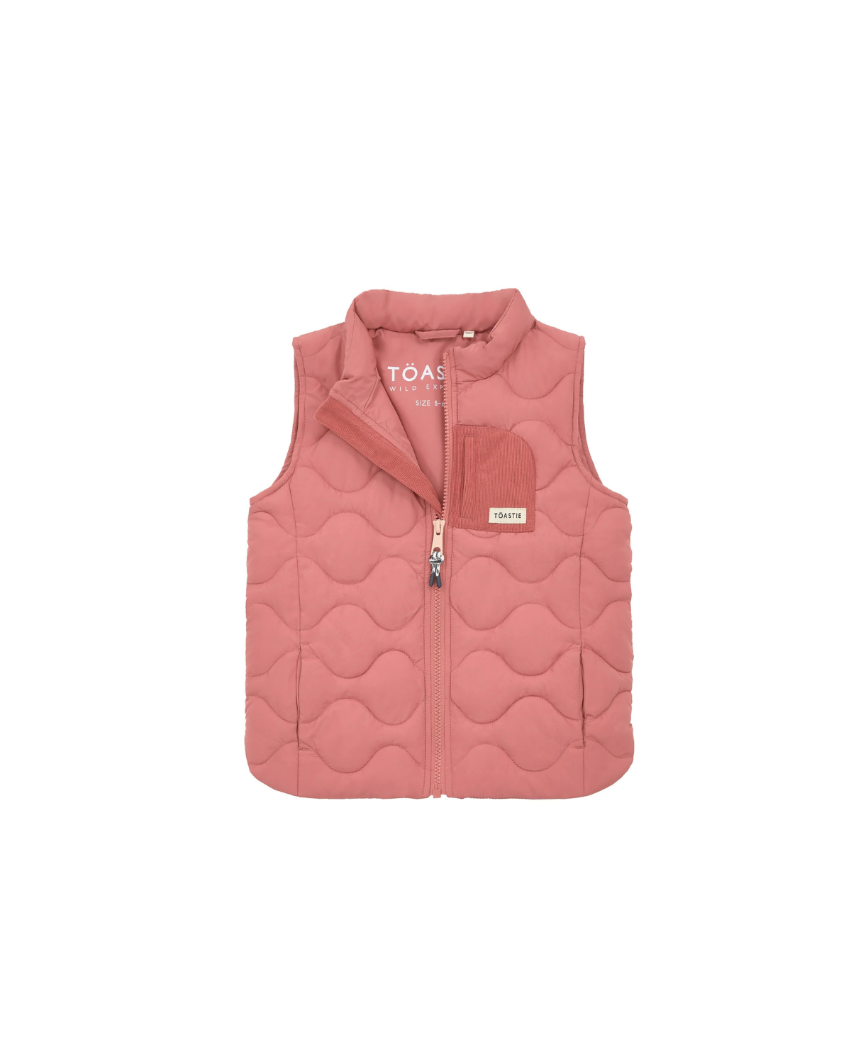 Modular Padded Gilet | Rose Pink