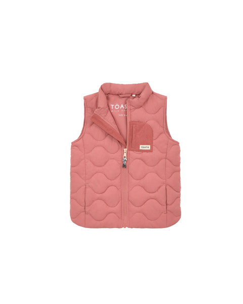 Modular Padded Gilet | Rose Pink