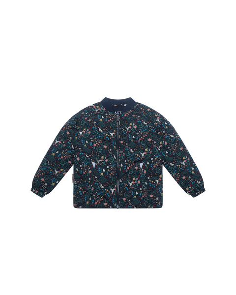 Modular Bomber Jacket | Midnight Floral