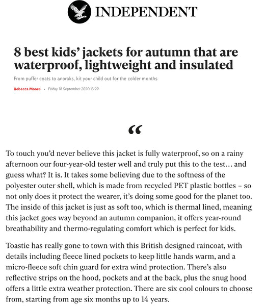 Waterproof Raincoat | Marine Navy